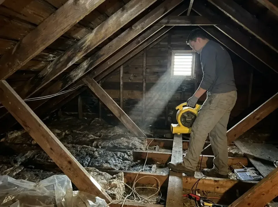 attic-water-damage-drying-proc-007 — frequently asked questions, Emergency Water Extraction & 24/7 Flood Response in Greenev…